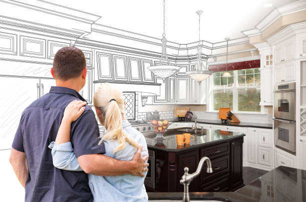 Professional Kitchen Remodeling technician working in Perkasie, PA